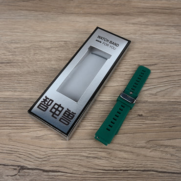 Deep Green Replacement Watchband Comfortable Durable Strap for Fitness Trackers