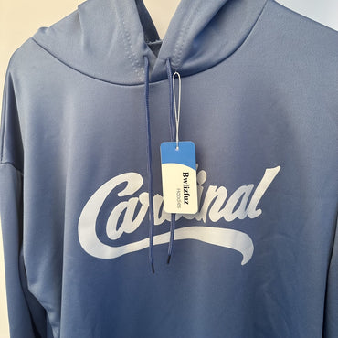 Bwlizfuz Unisex Classic Pullover Hoodies - Comfortable Cotton Blend Premium Hoodies for Men and Women, Casual Athletic Sweatshirt