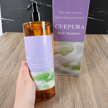 CUEPURA White Tea Scent Shampoo Gentle Cleansing Nourishing Hair Refreshing Fragrance