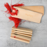 Shgfdghj Percussion Instruments Bamboo Clapper Traditional Chinese Crisp