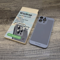 Weeleap Cell Phone Cases Apple iPhone 15 Pro Max Case Gray Durable PC Perfect Fit Scratch Resistant Drop Protection