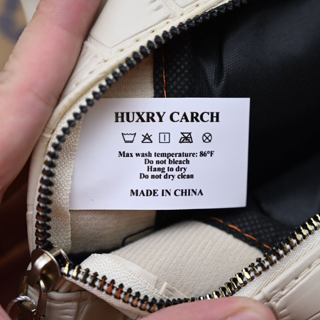 HUXRY CARCH Premium Leather Fashion Handbags Elegant Designer Purse for Women