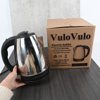 VuloVulo Universal Voltage Electric Kettle Stainless Steel Rapid Boiling Water Heater