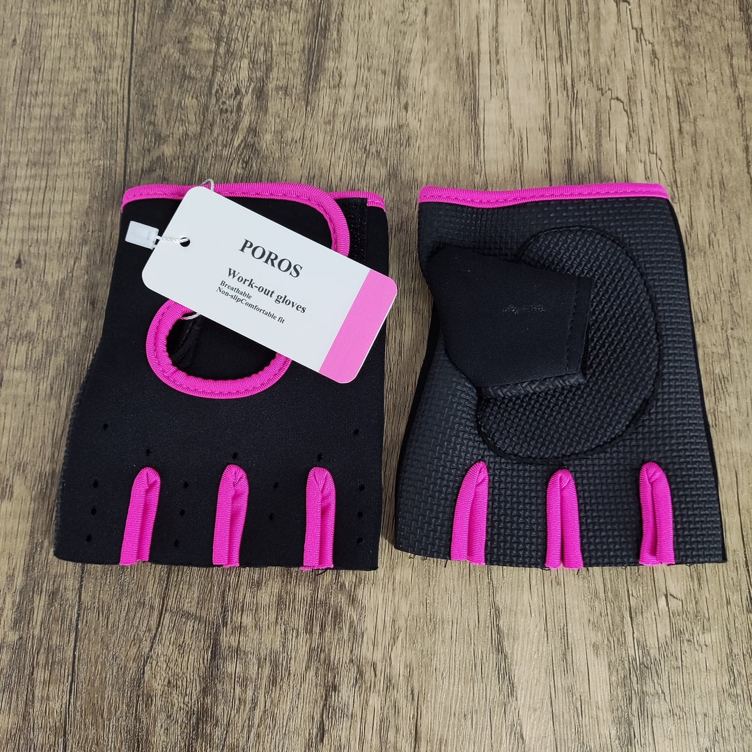 POROS Adjustable Work-out gloves – Durable Neoprene for Superior Grip Injury Prevention