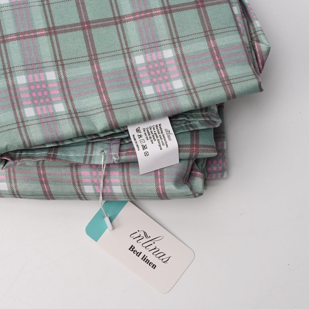 INLINAS Premium Bed Linen Collection - Luxury Comfort Sheet Set for Modern Bedroom Elegance