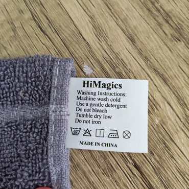 HiMagics Gray Towel, 30 x 15inches, Soft and Absorbent