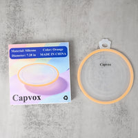 Capvox Reusable Silicone Food Covers for Household Containers Airtight Seal Stretchable Fit