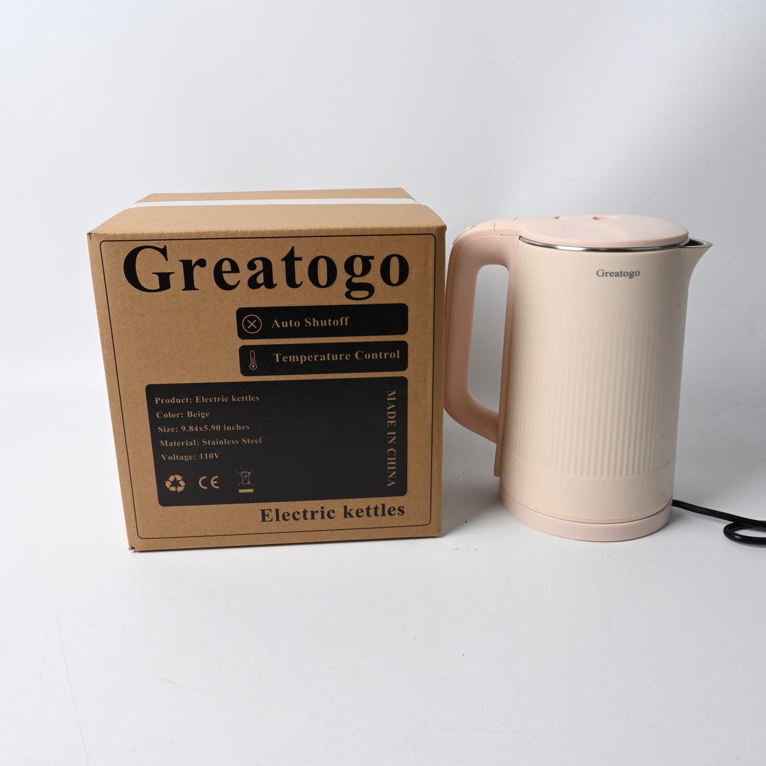 Greatogo Premium Stainless Steel Electric Kettles For Modern Kitchen Brewing And Hot Beverage Preparation