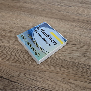 KHauEners Ultra-Thin 15W Fast Wireless Charger  Qi-Certified Wireless Chargers Slim Fast Charging Pad
