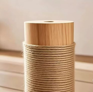 PoSuo Solid Wood Sisal Cat Scratching Post - Durable Cat Tower & Climbing Frame Toy for Indoor Cats