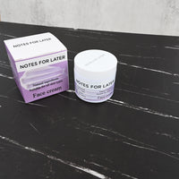 NOTES FOR LATER Premium Face Cream Intense Hydrating Moisturizing Cream for All Skin Types