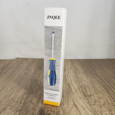 JNQEE Versatile Magnetic Slotted Tip Screwdrivers – 4 Inch, Small Hand Tools