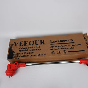 VEEOUR Lawnmower with Powerful Brushless Motor Lightweight Electric Lawn Mower