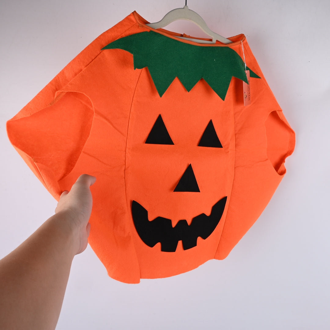 RiGjDyXYue Premium Deluxe Orange Halloween Costumes Spooky Festival Dress Series