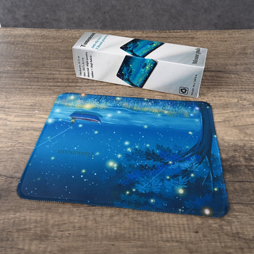 Tumencou Starry Sky Mouse Pads, Non-Slip Base, Smooth Surface for Desk, Gaming and Office Use