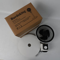 Bardoking Electric Fans Air Circulation Fan Standing Fan Remote Control Oscillating Quiet Strong Airflow for Home and Dorm