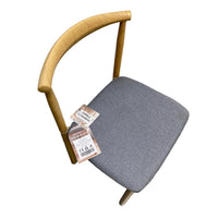 HAOMARKETS Chairs Solid Wood Without Armrests Soft Pack Cloth Fabric Comfortable Dining Living Room Home Office Chairs