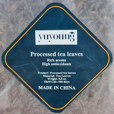 yuyoung Premium Processed Tea Leaves - 250g (8.8oz) | Rich Flavor & Delightful Aroma