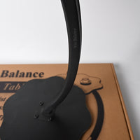 Win Balance Metal Side Table Cream Themed Minimalist End Table for Living Room Bedroom