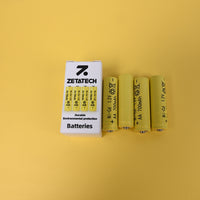 Z ZETATECH High-Performance AA Batteries for Everyday Devices, Long-Lasting Power with Eco-Friendly Design