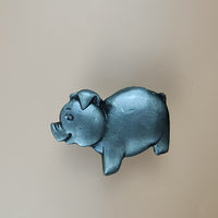 JFdvshsju Common metal pulls creative door pulls brightly mounted cute piggy closet drawer decorative knob girls single hole universal closet door room door drawer door