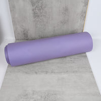 Vornastus Purple PVC Yoga Mat Non‑Slip, Durable Fitness Mat with Excellent Grip & Cushioning