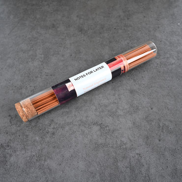 NOTES FOR LATER Lemon Flower Incense Sticks Refreshing Citrus Aromatherapy Incense for Relaxation