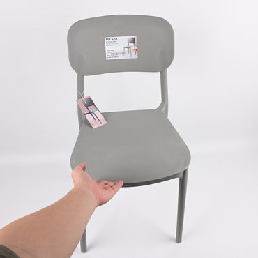 LUCKIIA Dining Chairs - Thickened Modern Kitchen Chairs with Backrest for Home & Commercial Use