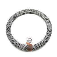 Aromeenily Steering wheel covers for automobiles Ice Silk Viscose Fiber Summer Classic Style 38Cm Diameter Universal Automobile Steering Wheel Covers
