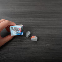 Volnora Electric Connectors Plug In Quick Wire Connectors 2 In 2 Out Terminal Block for Soft and Hard Wiring Universal Butt Splice