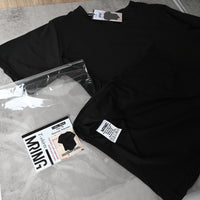 MRING Women's Classic Black T-Shirt Soft Breathable Essential Tee for Everyday Wear