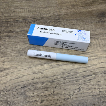 Lashhush Professional Eyebrow Cosmetics Ultra-Fine Precision Mascara with Dual-Action Brush