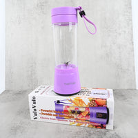 VuloVulo Mini Cyclone Electric Juicer 6-Blade Portable Fruit & Vegetable Juicer for Household Use