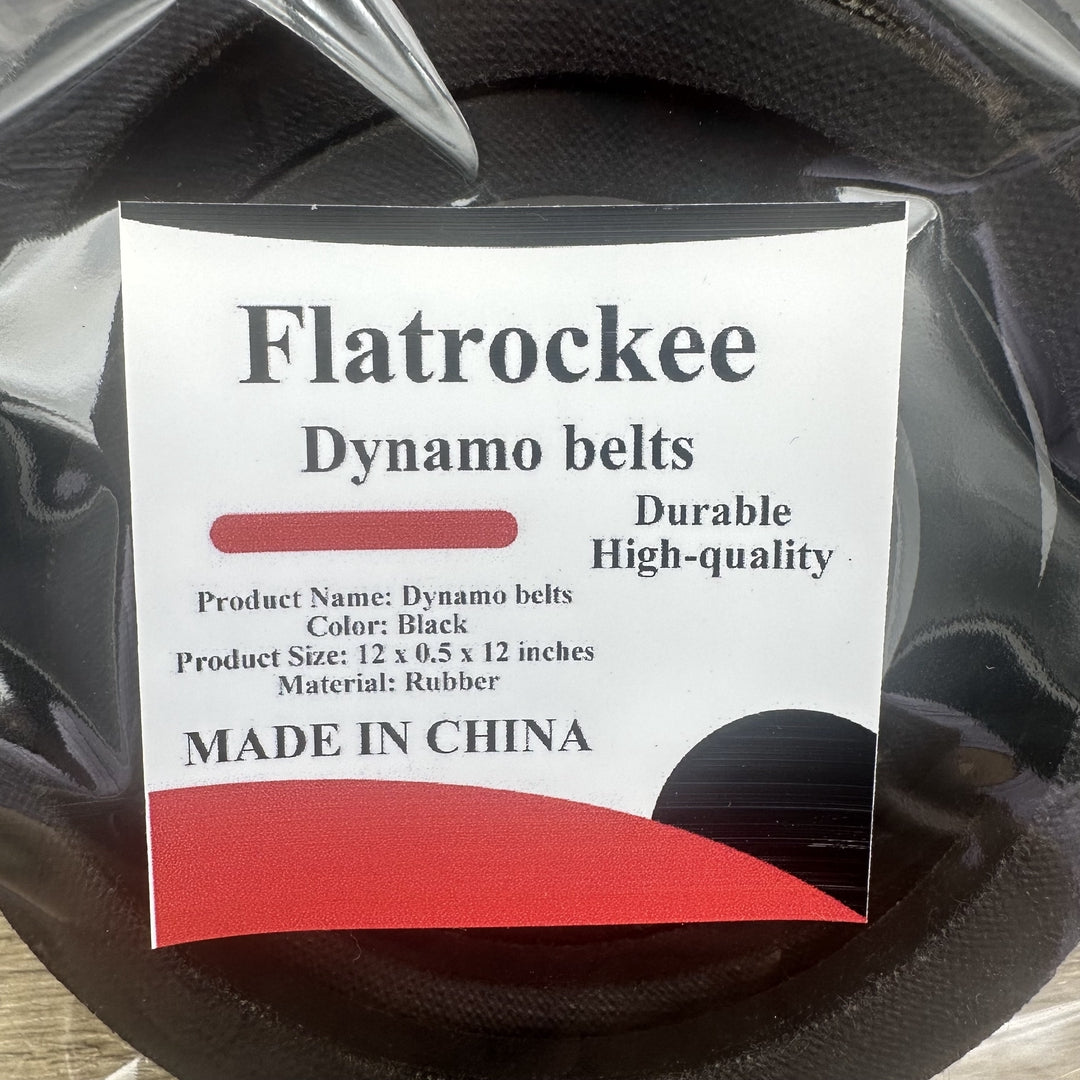 Flatrockee Dynamo Generator Belts - Durable Replacement Parts for Power Generation Systems