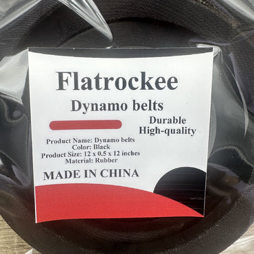 Flatrockee Dynamo Generator Belts - Durable Replacement Parts for Power Generation Systems