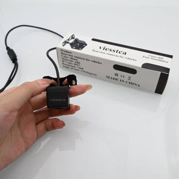 viesstca Backup Camera for Cars, Waterproof 170-Degree Wide Angle Rear View Parking Camera HD Night Vision