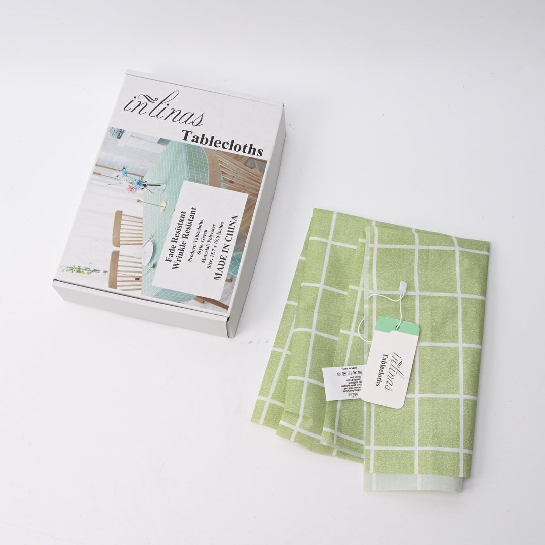 INLINAS Premium Tablecloths - Elegant Dining Table Cover Collection for Sophisticated Home Entertainment