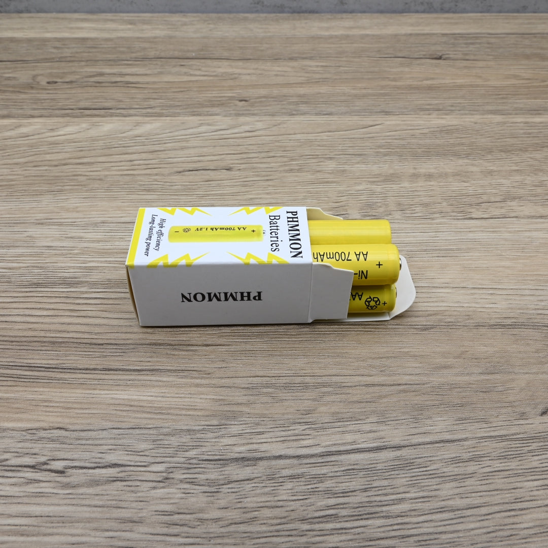 PHMMON Premium AA Rechargeable Batteries: High Capacity 2800mAh Lithium-Ion Batteries Pack