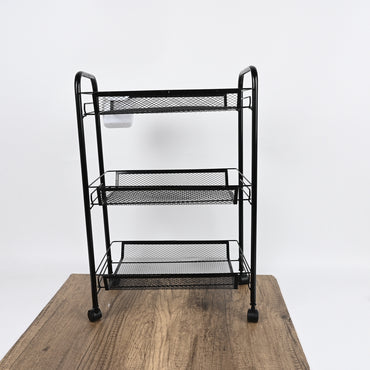 Xpanse Household storage rack, multi-layered and movable with wheels，Space‑Saving Organizer.