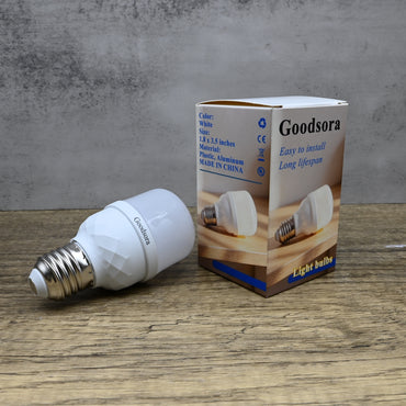 Goodsora Light Bulbs Ultra Bright Diamond LED Bulb Energy Efficient High Brightness Standard E27 Base