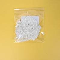MAGJERO Decorative Lace Trim for Clothing, Edging, and Crafts, Soft Durable Lace Trim for DIY Garments and Home Décor