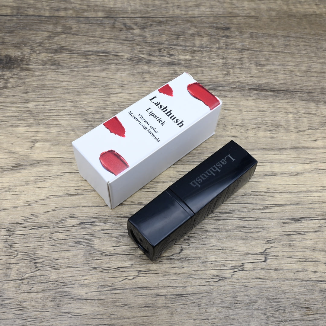 Lashhush Professional Matte Lipstick Cherry Red Color Premium Long Lasting Moisturizing Lipstick for All Day Wear
