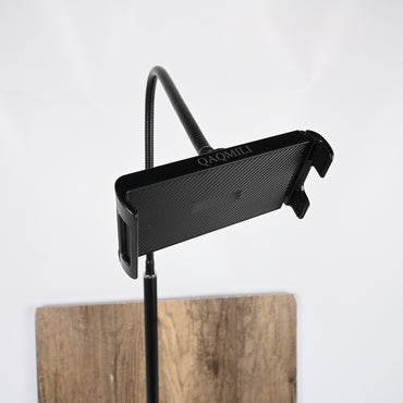 QAQMILI Adjustable Floor Stand for Phone & Tablet Flexible Arm PC Tablet Mount with 360° Rotation