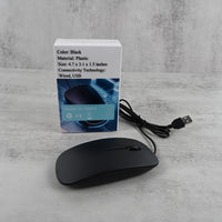 Origin Tech Computer Mouse Black Flat Style Sleek Design Comfortable Precise Navigation for Daily Use and Gaming