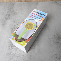 DUDUPARTY Cat Pet Grooming Brush Stainless Steel Hair Removal Comb for Cats