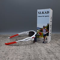 XLKAD Glasses for Sports Cycling Sunglasses Ultra Lightweight Impact Resistant for Riding