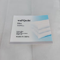 wuFQecht Premium Down Feather Pillows - Luxurious Comfort and Support for a Restful Night's Sleep