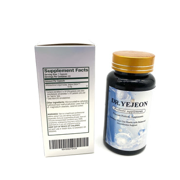 DR.YEJEON Probiotic supplements 10mg Bifidobacterium Longum Daily Probiotic Supplements With 63 Capsules