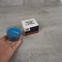 NOTES FOR LATER Beach Walk Scented Candle in Blue Coastal Soy Wax Candle with Ocean Breeze Fragrance