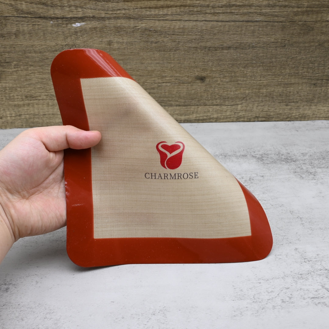 CHARMROSE Professional Baking Mats Non Stick Silicone Baking Mats Heat Resistant Kitchen Baking Sheet Mats Reusable Cookie Baking Mats